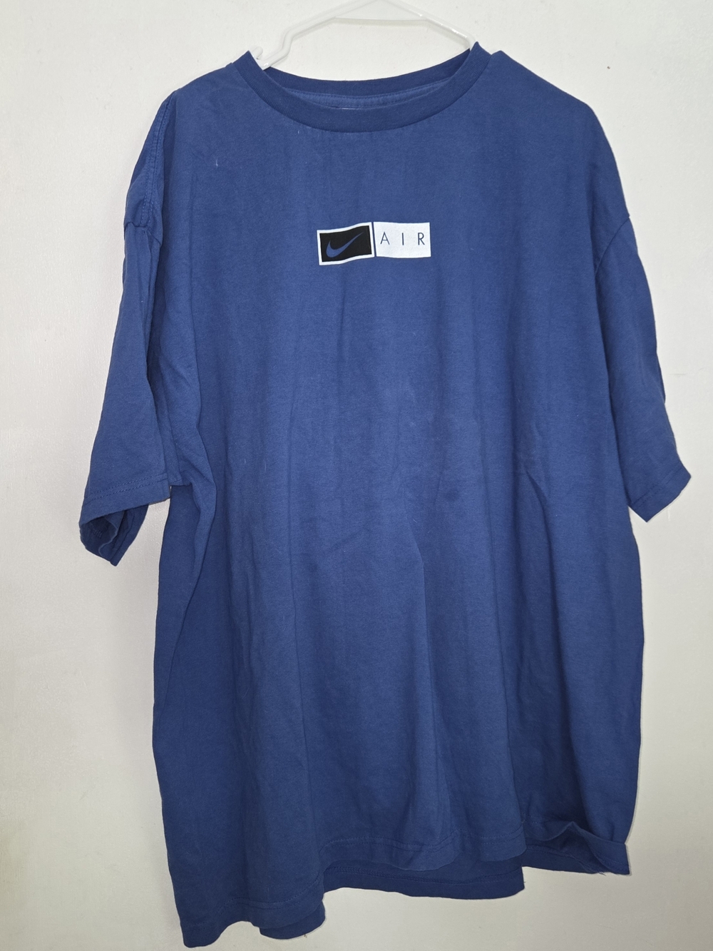XL Blue Nike Air Mens Vintage T-Shirt